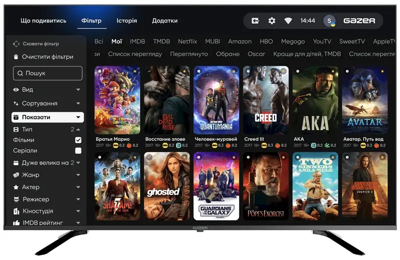 Телевизор Gazer 50" UHD MetaSmart Art Edition UA (TV50-UE2) фото