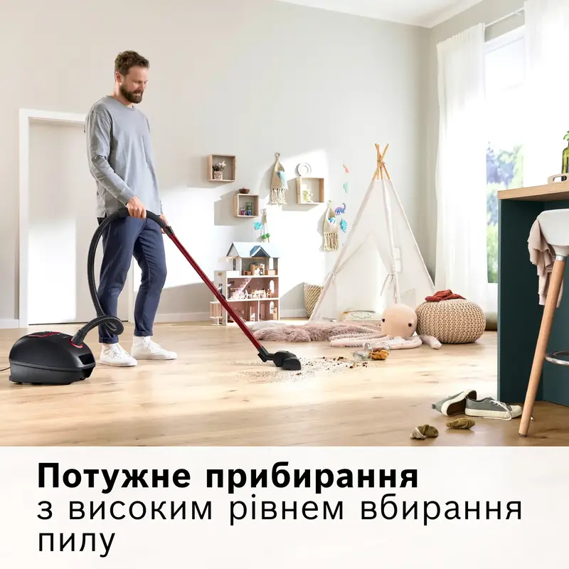 Пылесос с мешком BOSCH ProPower Serie 4 BGL41POW2H - фото - №2