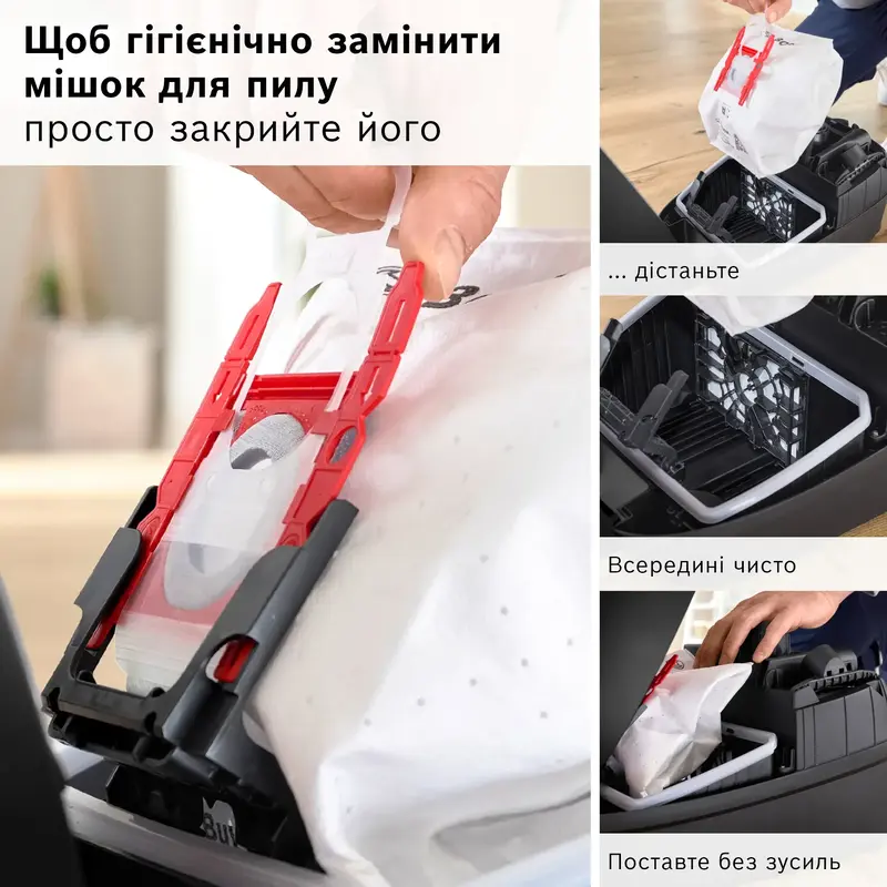 Пылесос с мешком BOSCH ProPower Serie 4 BGL41POW2H - фото - №6