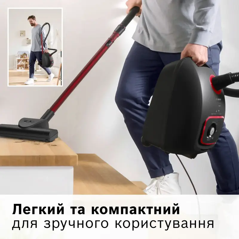 Пылесос с мешком BOSCH ProPower Serie 4 BGL41POW2H - фото - №9