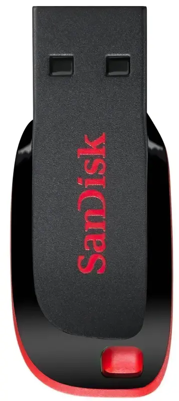 USB-Flash SanDisk 32GB USB 2.0 Type-A Cruzer Blade Чорний - фото - №0