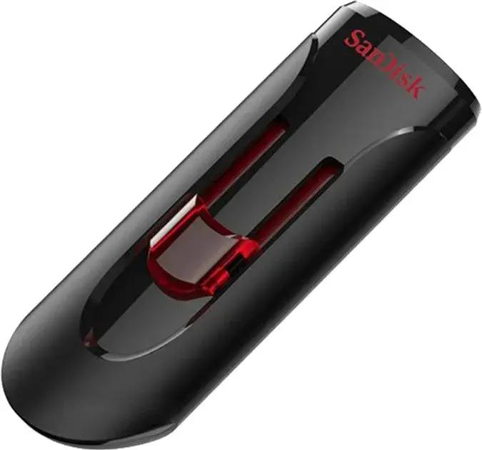USB-Flash SanDisk 32GB USB 3.0 Type-A Cruzer Glide Чорний - фото - №2