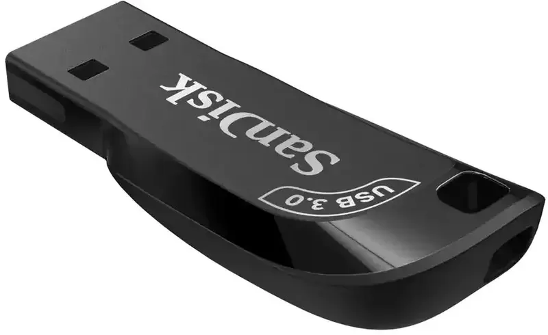 USB-Flash SanDisk 32GB USB 3.0 Type-A Ultra Shift Чорний - фото - №1