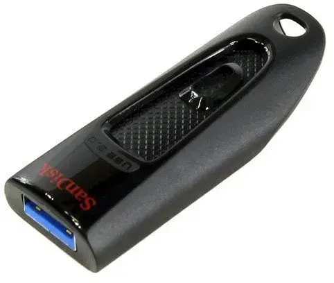 USB-Flash SanDisk 64GB USB 3.0 Type-A Ultra Чорний - фото - №3