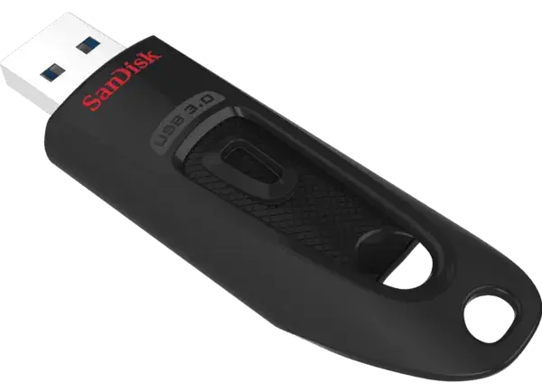 USB-Flash SanDisk 64GB USB 3.0 Type-A Ultra Чорний - фото - №0