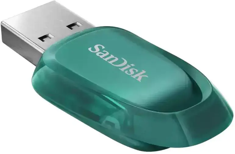 USB-Flash SanDisk 64GB USB 3.2 Type-A Ultra Eco Зелений - фото - №2