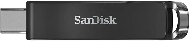 USB-Flash SanDisk 128GB USB 3.1 Type-C Ultra Черный - фото - №1