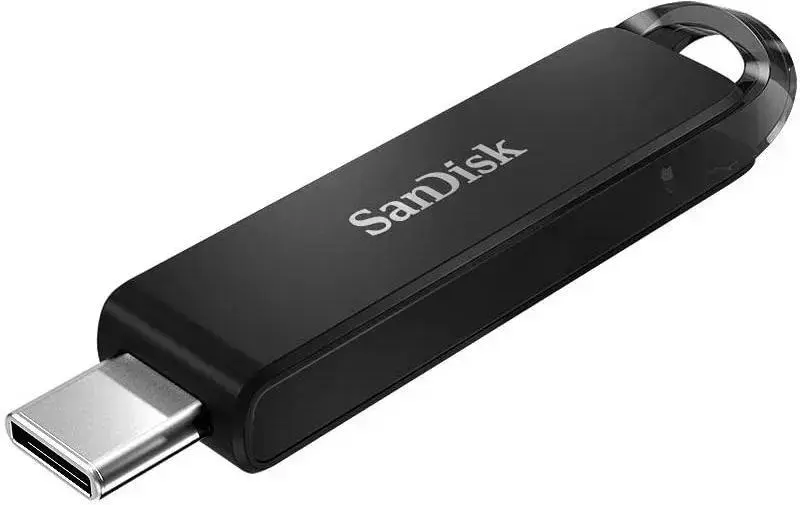 USB-Flash SanDisk 128GB USB 3.1 Type-C Ultra Черный - фото - №3