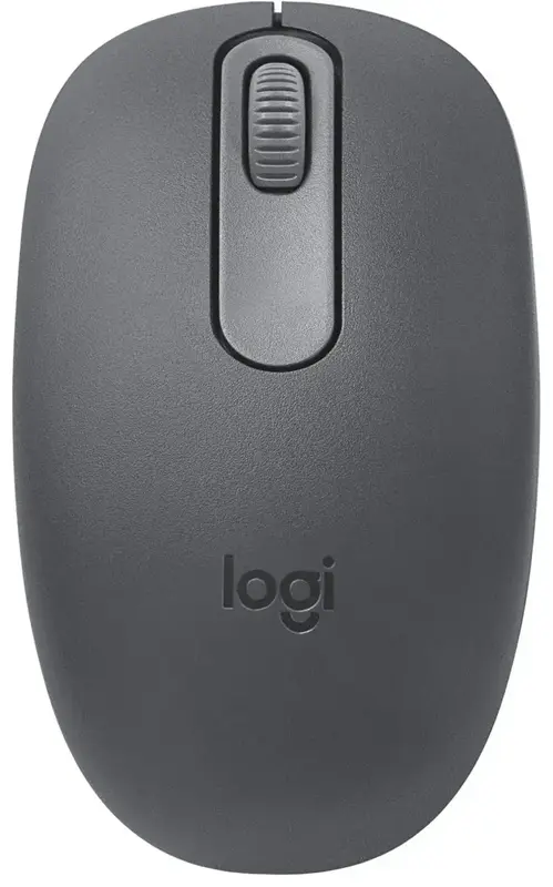 Миша Logitech бездротова (M196) Bluetooth графiтова фото