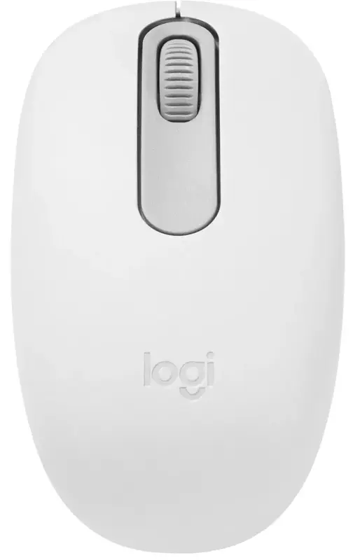 Миша Logitech бездротова (M196) Bluetooth бiла фото