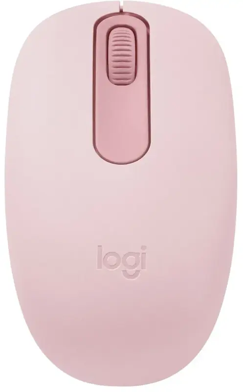 Миша Logitech бездротова (M196) Bluetooth рожева - фото - №0
