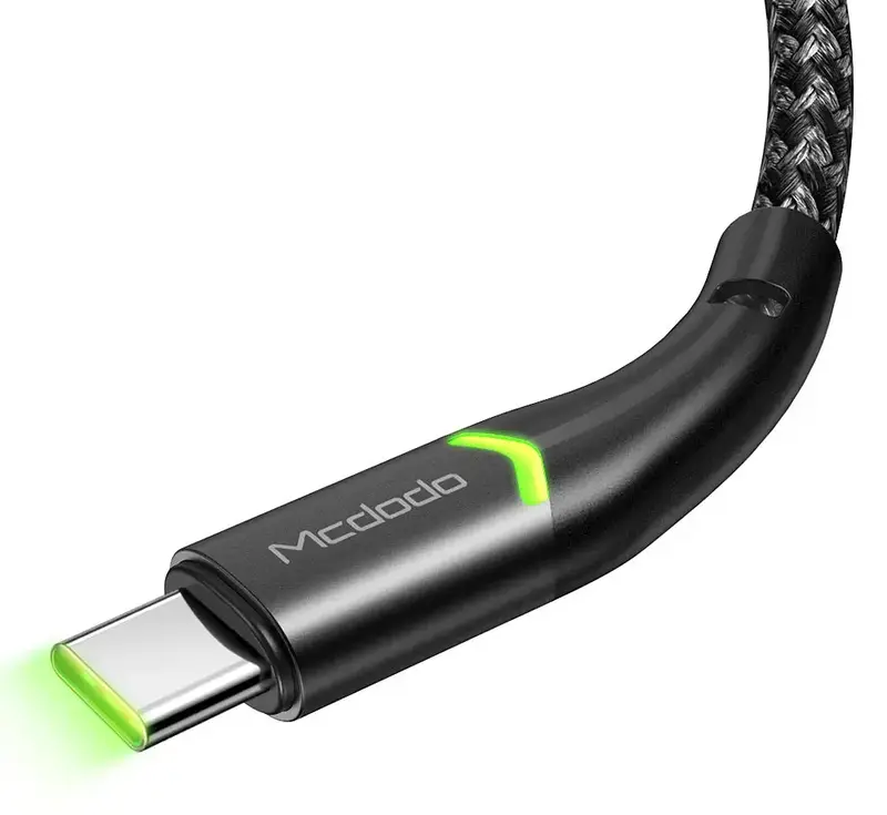 Кабель USB - USB-C McDodo (CA-796) 6A Magnetic 1.2m черный фото