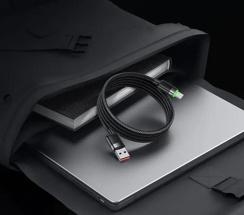 Кабель USB-USB-C McDodo (CA-565) Magnetic 6A 1.2m черный фото