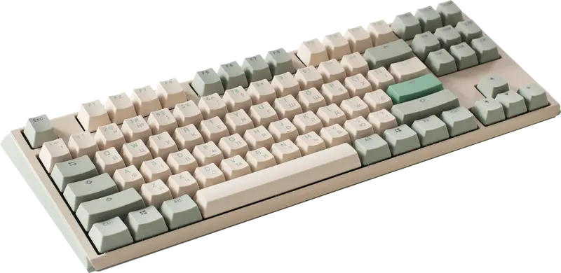 Ігрова клавіатура Ducky One 3 TKL Cherry MX Brown Matcha Cream - фото - №1