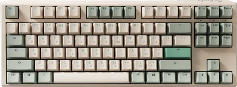 Ігрова клавіатура Ducky One 3 TKL Cherry MX Brown Matcha Cream - фото - №0