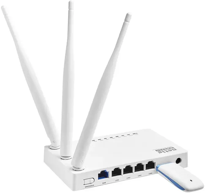 Iнтернет роутер Netis MW5230 N300, 4xFE LAN, 1xFE WAN, 1xUSB, 3G/4G фото