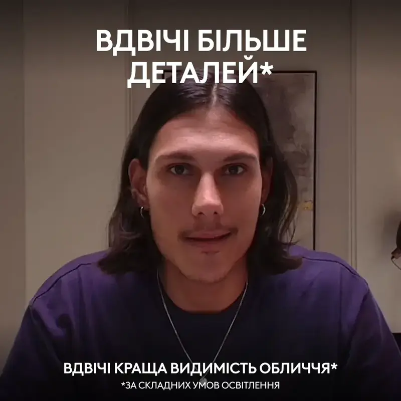 Веб камера Logitech Brio MX 4K Pale Grey (960-001554) - фото - №5