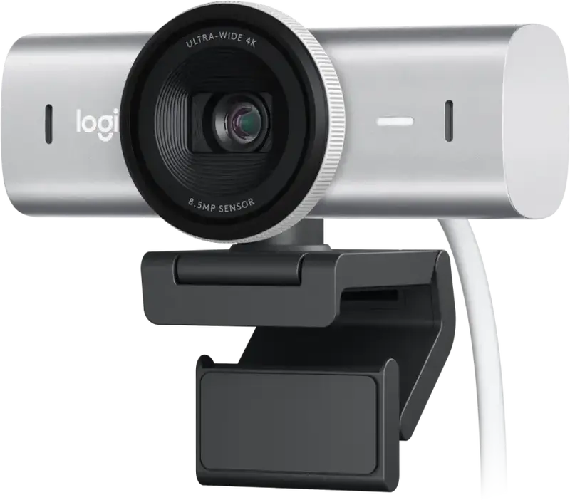 Веб камера Logitech Brio MX 4K Pale Grey (960-001554) - фото - №0