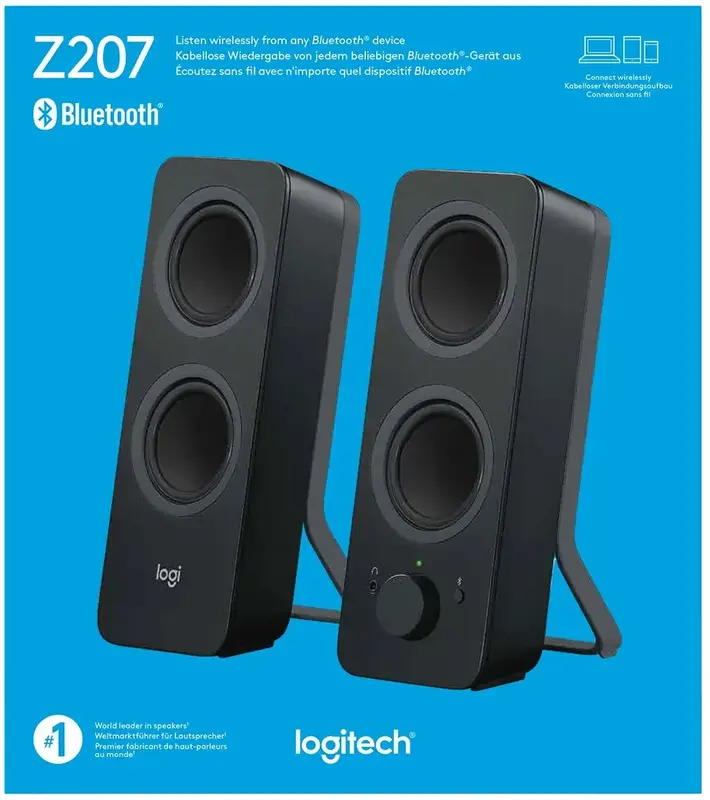 Комп'ютерна акустика Logitech Z207 Black - фото - №5