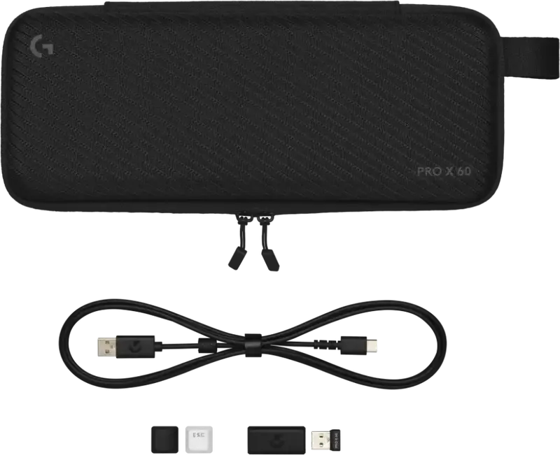 Ігрова клавіатура Logitech G Pro X 60 Lightspeed White Tactile switch - фото - №6