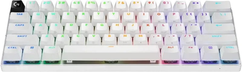 Ігрова клавіатура Logitech G Pro X 60 Lightspeed White Tactile switch - фото - №1