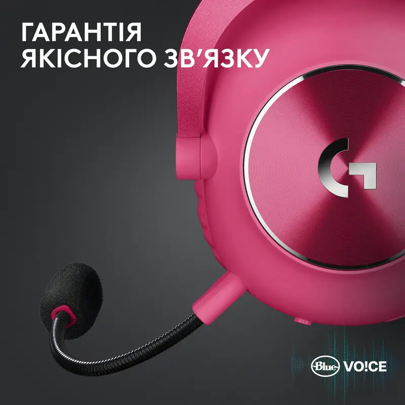 Игровая гарнитура Logitech G Pro X 2 Lightspeed Wireless Magenta фото