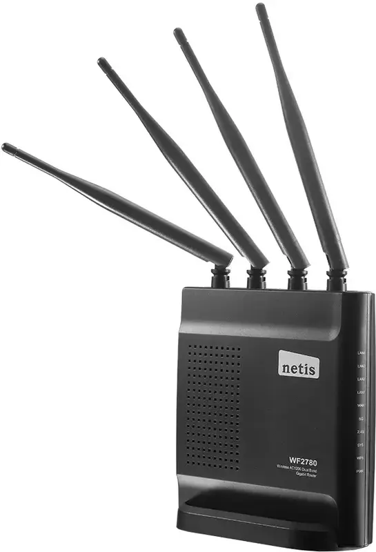 Интернет роутер Netis WF2780 AC1200, 4xGE LAN, 1xGE WAN, MESH фото