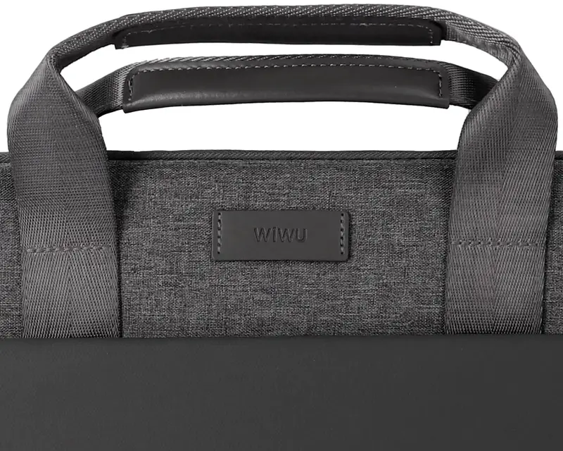Сумка WIWU Minimalist Pro Laptop bag Pro 14" (Grey) - фото - №6