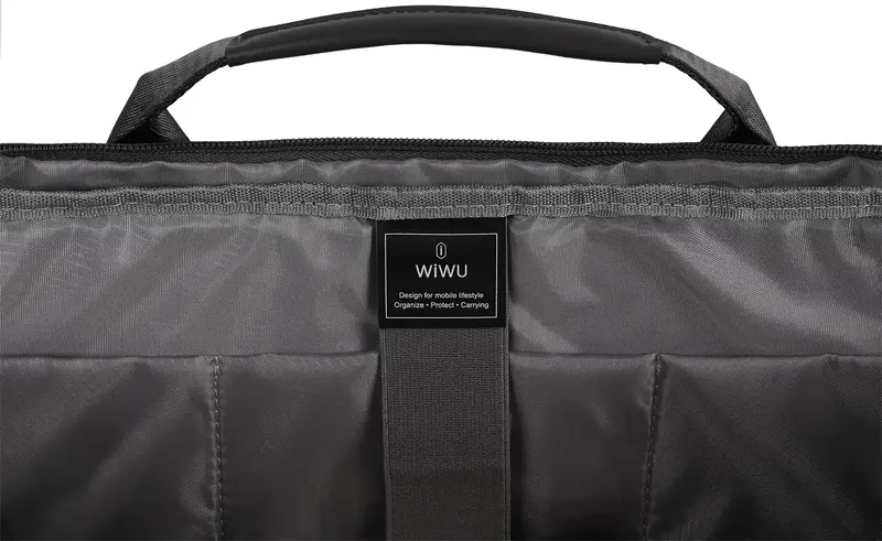 Сумка WIWU Minimalist Pro Laptop bag Pro 14" (Grey) - фото - №5