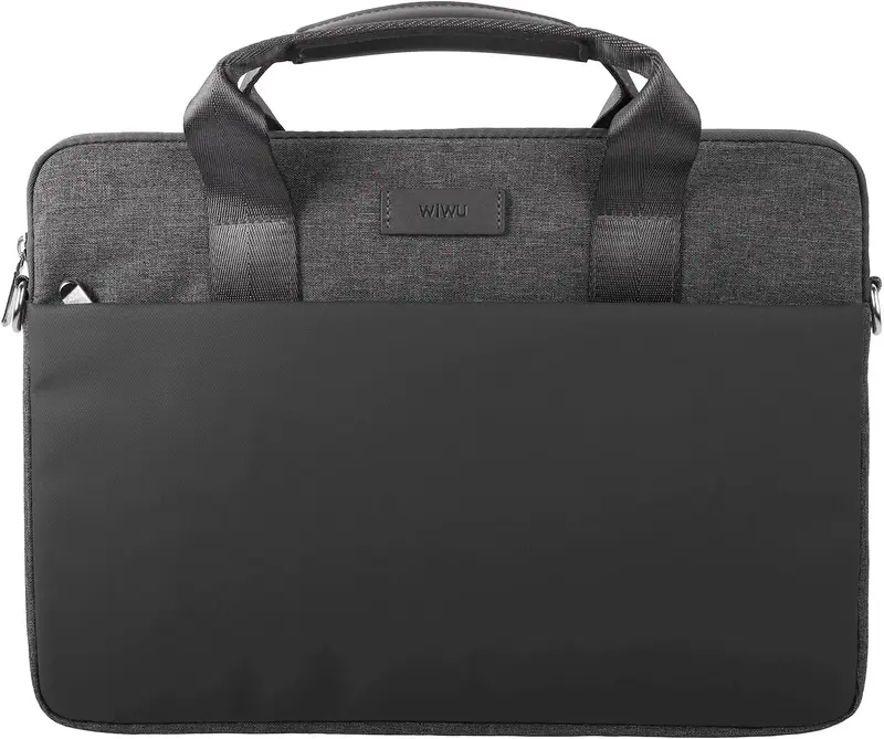 Сумка WIWU Minimalist Pro Laptop bag Pro 14" (Grey) - фото - №0