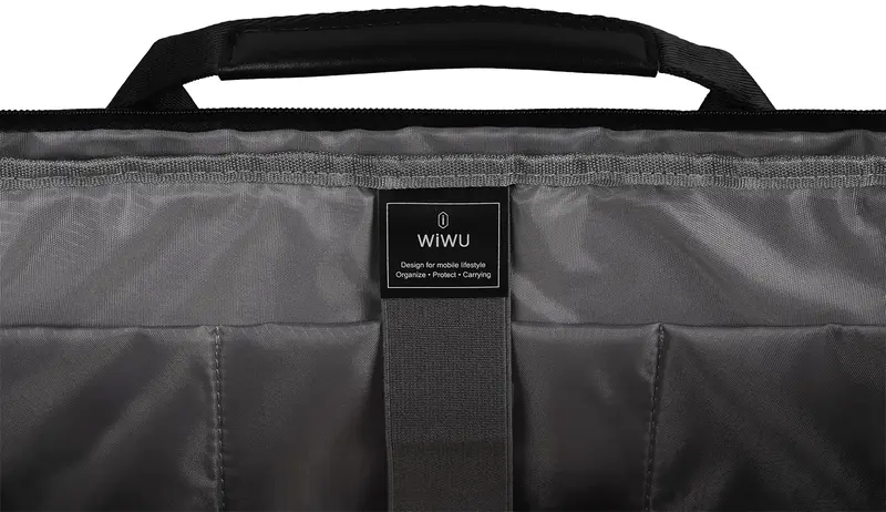 Сумка WIWU Minimalist Pro Laptop bag Pro 15.6" (Black) - фото - №5