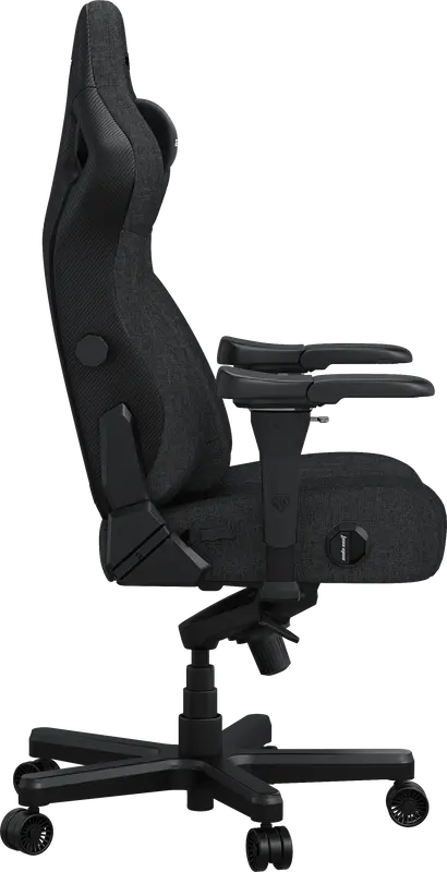 Игровое кресло Anda Seat Kaiser 4 Size XL Dark Gray Linen Fabric фото