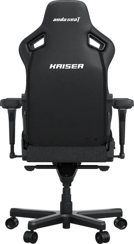 Игровое кресло Anda Seat Kaiser 4 Size XL Dark Gray Linen Fabric фото