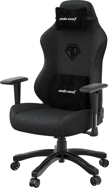Игровое кресло Anda Seat Phantom 3 Size L Dark Gray Linen Fabric фото