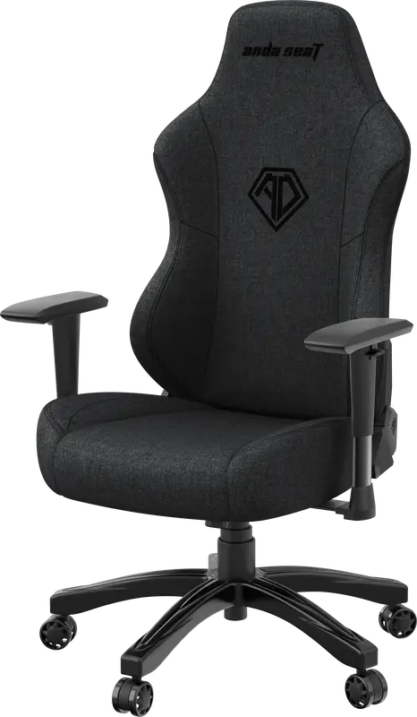 Игровое кресло Anda Seat Phantom 3 Size L Dark Gray Linen Fabric фото