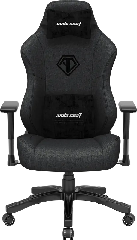 Игровое кресло Anda Seat Phantom 3 Size L Dark Gray Linen Fabric фото