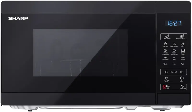 Мікрохвильова піч SHARP YC-MG02E-B - фото - №0
