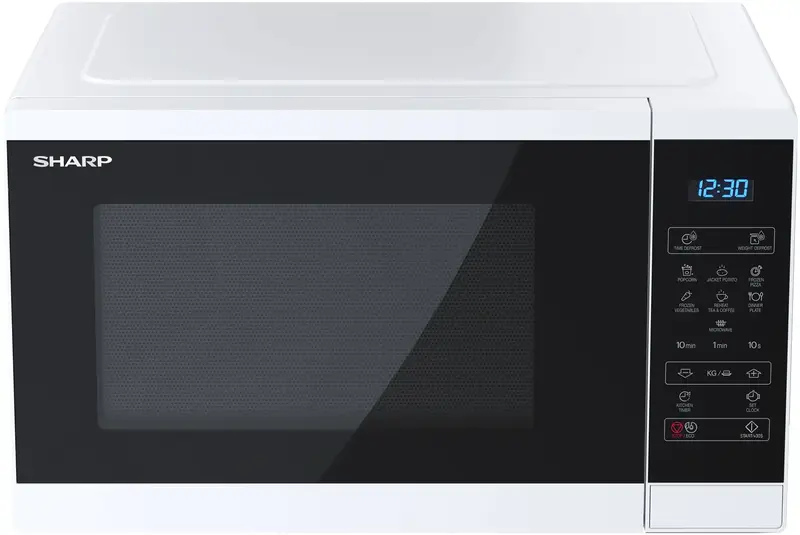 Мікрохвильова піч SHARP YC-MS252AE-W - фото - №1