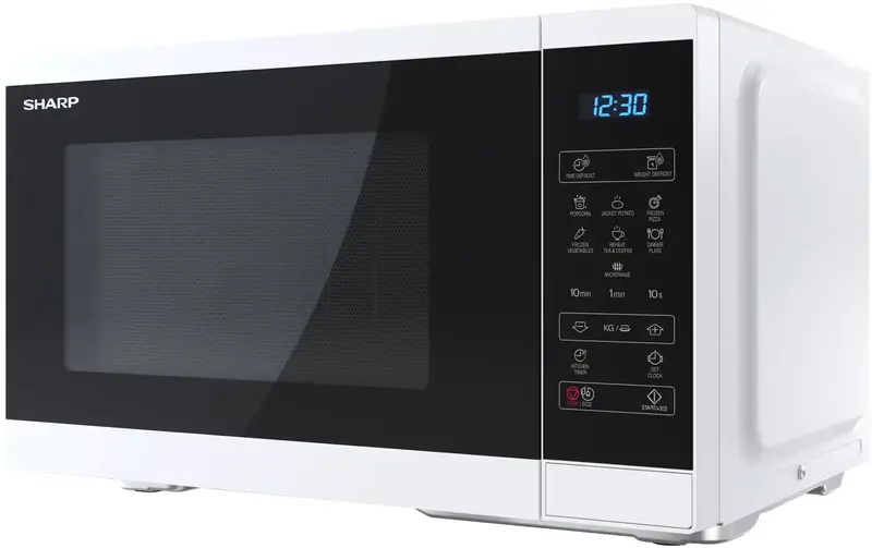 Мікрохвильова піч SHARP YC-MS252AE-W - фото - №2