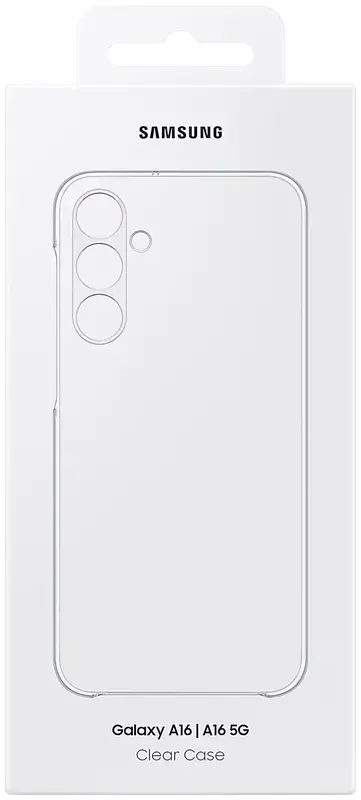 Чохол для Samsung A16 Clear Case Transparent (EF-QA166CTEGWW) - фото - №5