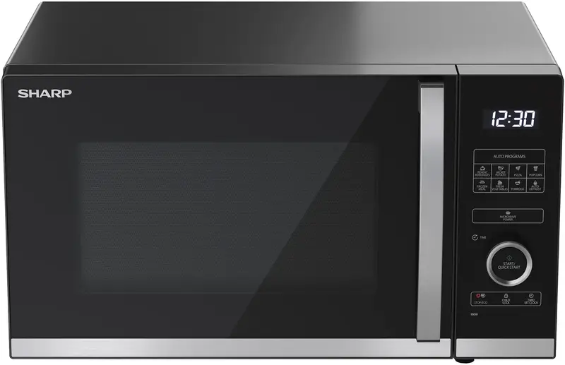 Мікрохвильова піч SHARP YC-QS254AE-B - фото - №1