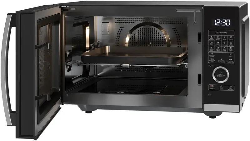 Мікрохвильова піч SHARP YC-QC254AE-B - фото - №3