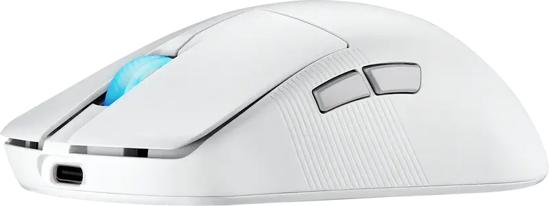 Миша ігрова ASUS ROG Harpe Ace Mini White - фото - №4