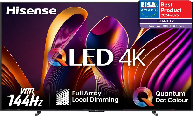 Телевізор Hisense 100" QLED 4K (100U7KQ) - фото - №0