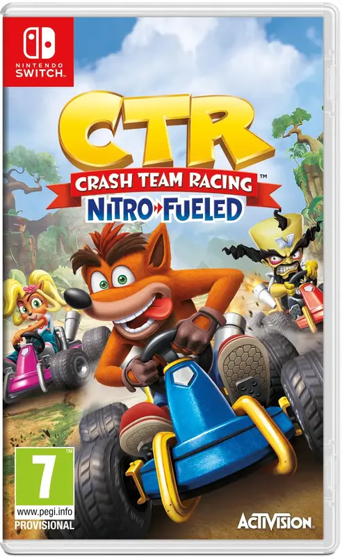 Диск Crash Team Racing (English version) для Nintendo Switch (88398EN) - фото - №0
