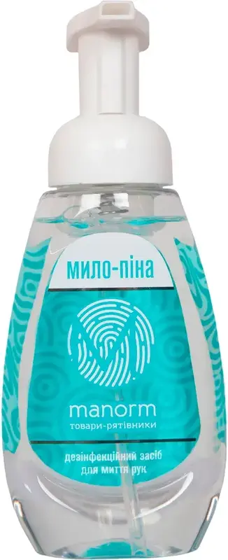 Мило-піна дезінфікуюче Manorm Маносепт, 300 мл - фото - №0