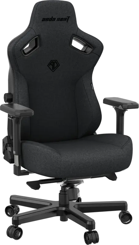 Игровое кресло Anda Seat Kaiser 3 Size L Dark Grey Linen Fabric фото