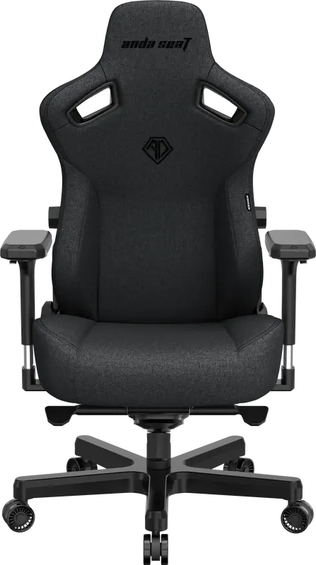Игровое кресло Anda Seat Kaiser 3 Size L Dark Grey Linen Fabric фото