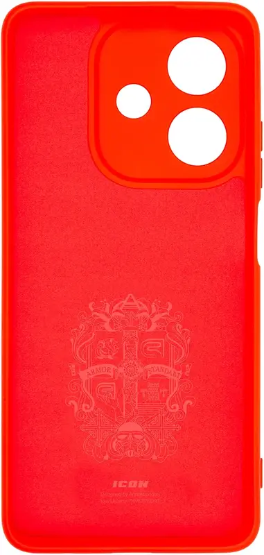 Чохол для OPPO A3 4G ArmorStandart ICON Camera cover (Red) - фото - №1