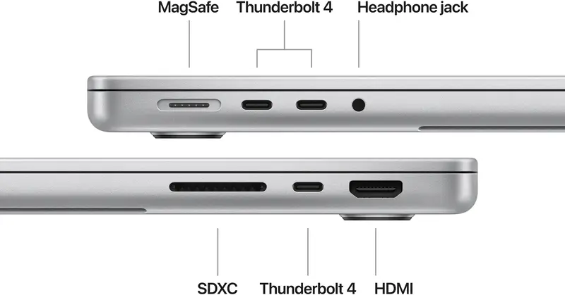 Apple MacBook Pro 14" Chip M4 10CPU/10GPU/24RAM/1Tb Silver (MCX14) 2024 фото